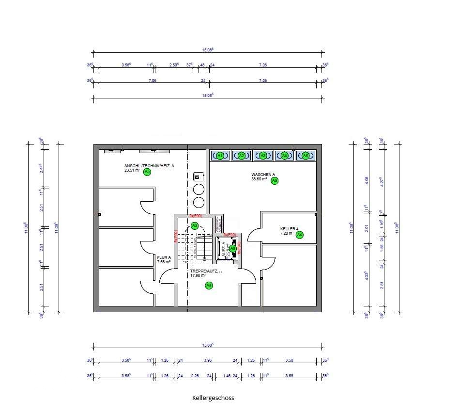 Haus 17a Kellergeschoss